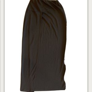 XOXO Vintage Black Long BOHO MAXI Skirt.